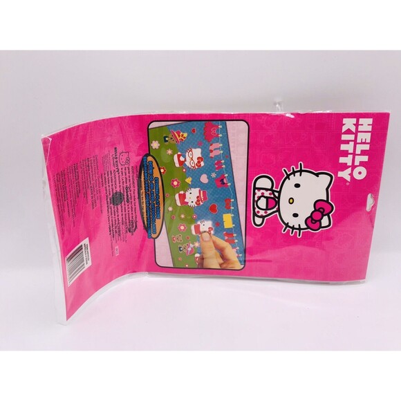 Hello Kitty Lot Play Scene, Floor Color Activity Roll, Toothbrush, 53 Stickers - Picture 3 of 9